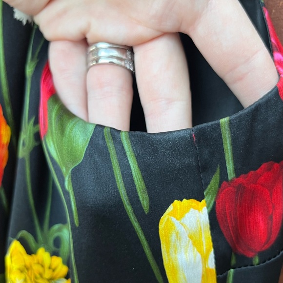 Dolce & Gabbana tulip silk dress size 42EU - Picture 7 of 13